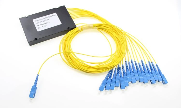 1x16 PLC Fiber Optic Splitter