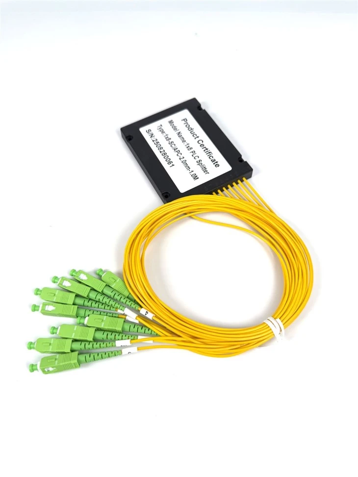 1x8 Fiber Optic Splitter SC APC