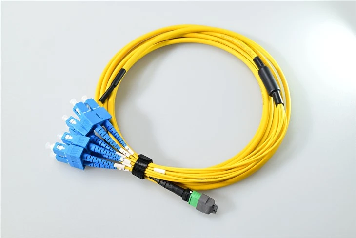 8 CORE SC rau MTP MPO Fiber Patch Cords