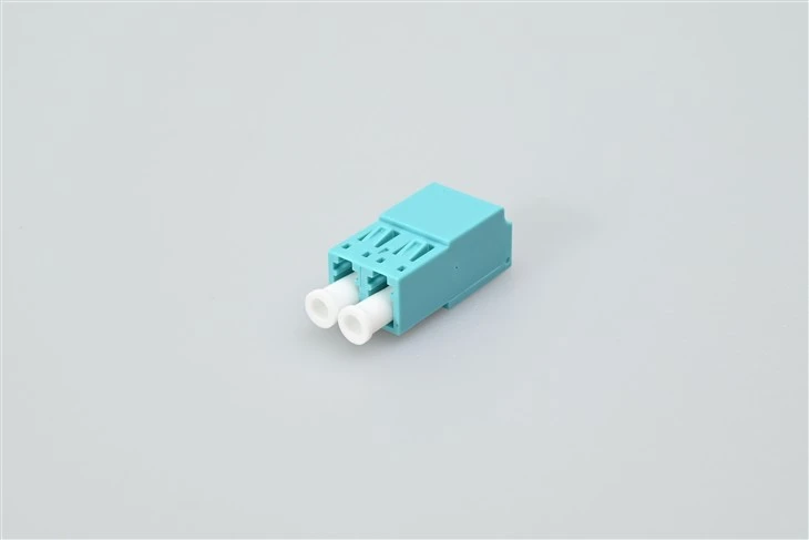 Tuam Tshoj LC LC Duplex Fiber Optic Adapter