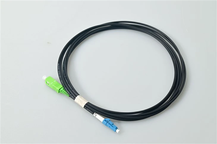 Fiber Optic Patch Cord SC APC rau LC UPC Simplex Dub